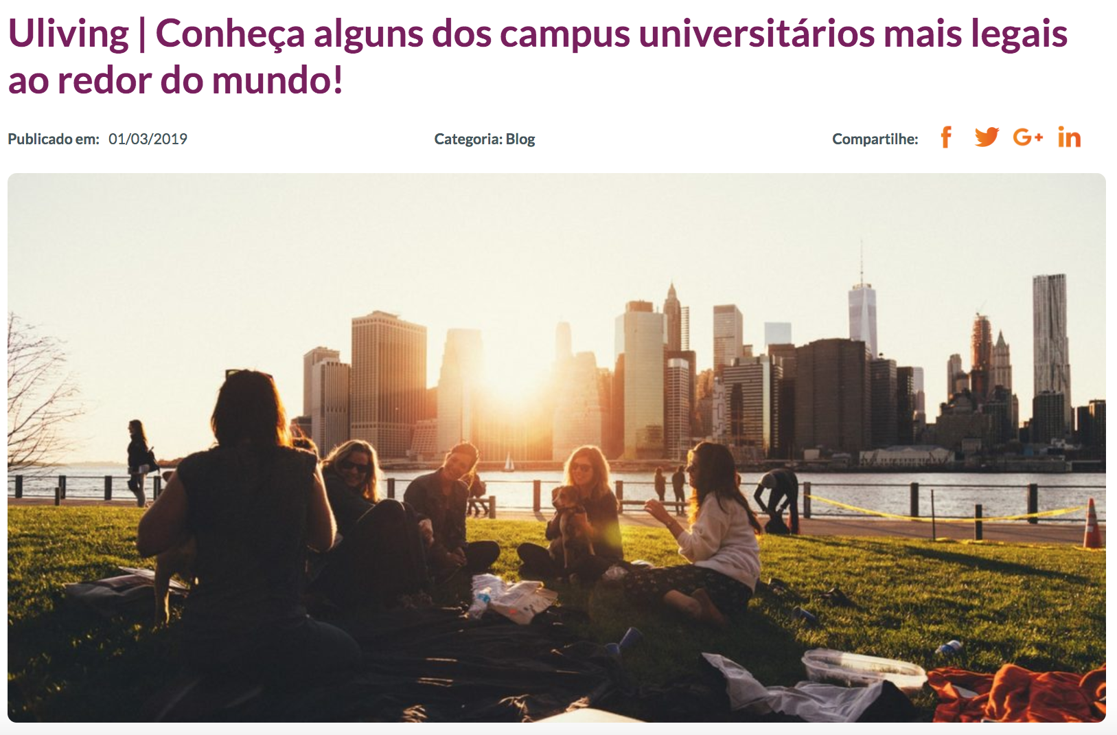 Uliving – Campus universitários